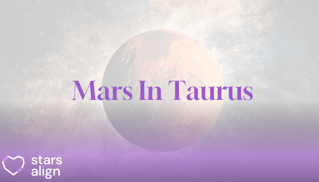 Mars in taurus